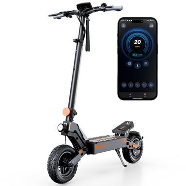 Trottinette électrique iScooter W10, batterie 48 V 15 Ah, contrôle via l'application Voltix