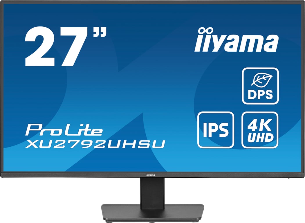 iiyama ProLite XU2792UHSU-B6 écran plat de PC 68,6 cm (27 ) 3840 x 2160 pixels 4K Ultra HD LED Noir - Neuf