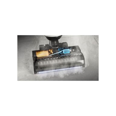 Aspirador de varilla a vapor - POLTI RollySteam WD10 - 7000 Pa - 0,6 L - Negro / Blanco