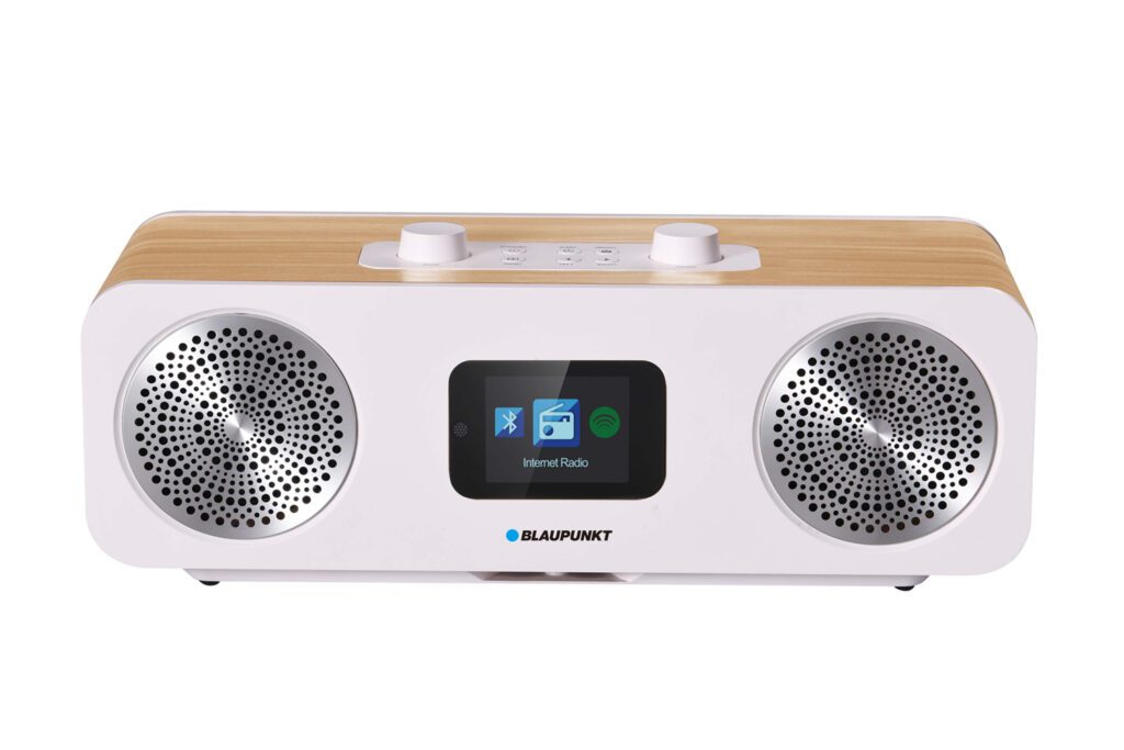 Blaupunkt IR50DAB Radio portable Internet Numérique Blanc, Bois