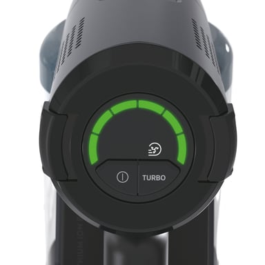 Hoover HF401P 011 Aspiradora escoba Batería Secar Ciclónico, EPA Sin bolsa 0,7 L 190 W Negro, Plata 2,5 Ah