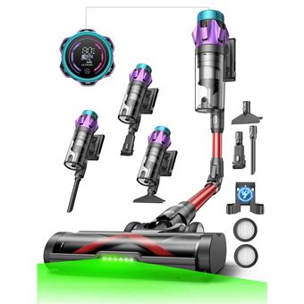 Aspirateur Balai Sans Fil ULTENIC UU18 Power Pro 80 kPa 150 AW Autonomie 80 min Batterie Amovible - vue 2