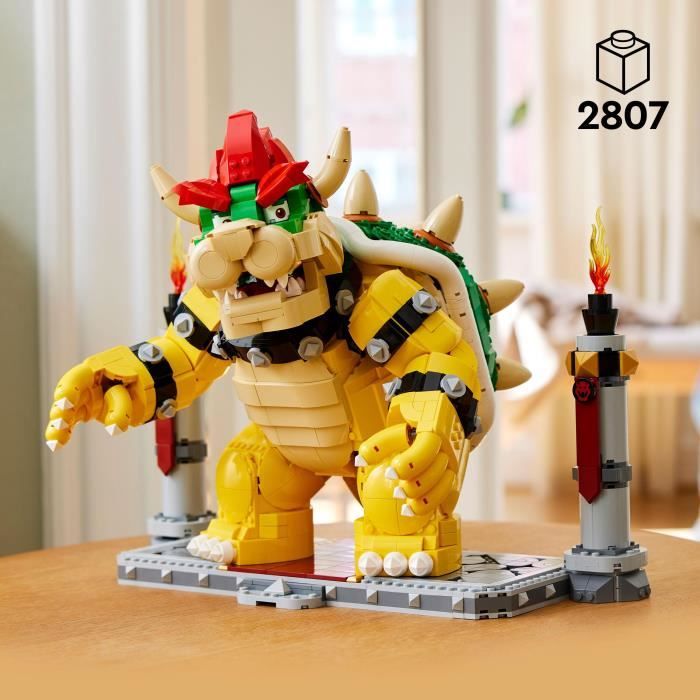 Lego Super Mario Le Puissant Bowser 71411 Lego La Boîte - vue 3