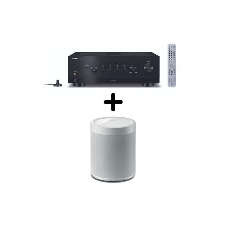 Amplificateur Hi Fi Yamaha R N800A + une enceinte multiroom Yamaha MusicCast 20 WX 021 - vue 2