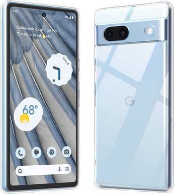 Google Pixel 7A 5G guscio in tpu trasparente