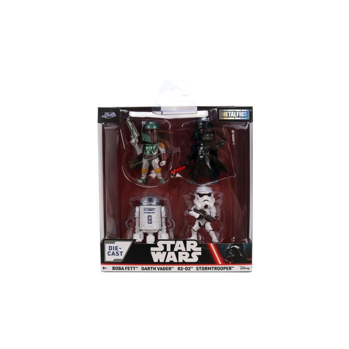 Jada Figurines Star Wars 6cm Set 4 pieces Neuf - vue 3