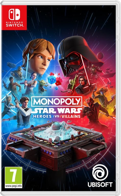 Monopoly Star Wars Heroes Vs Villains (Switch) - Neuf