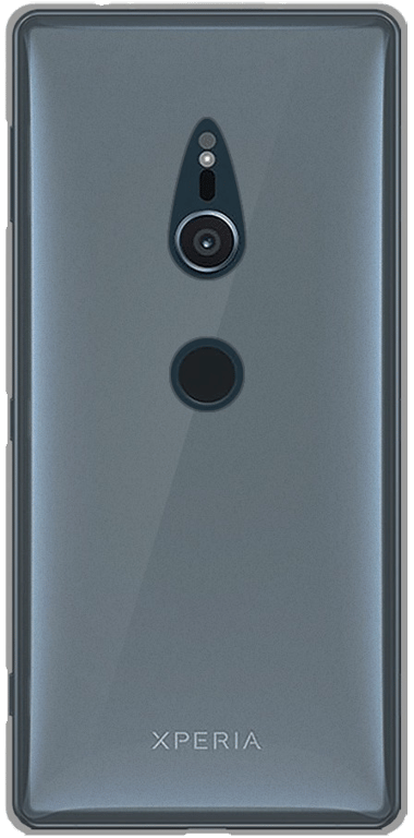 Coque silicone unie compatible Transparent Sony Xperia XZ2