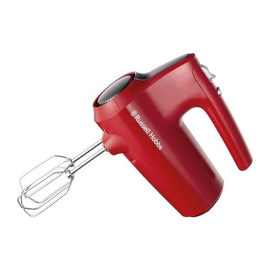 Batteur a main - RUSSEL HOBBS - Desire Red - 185 W - 5 vitesses - Rouge