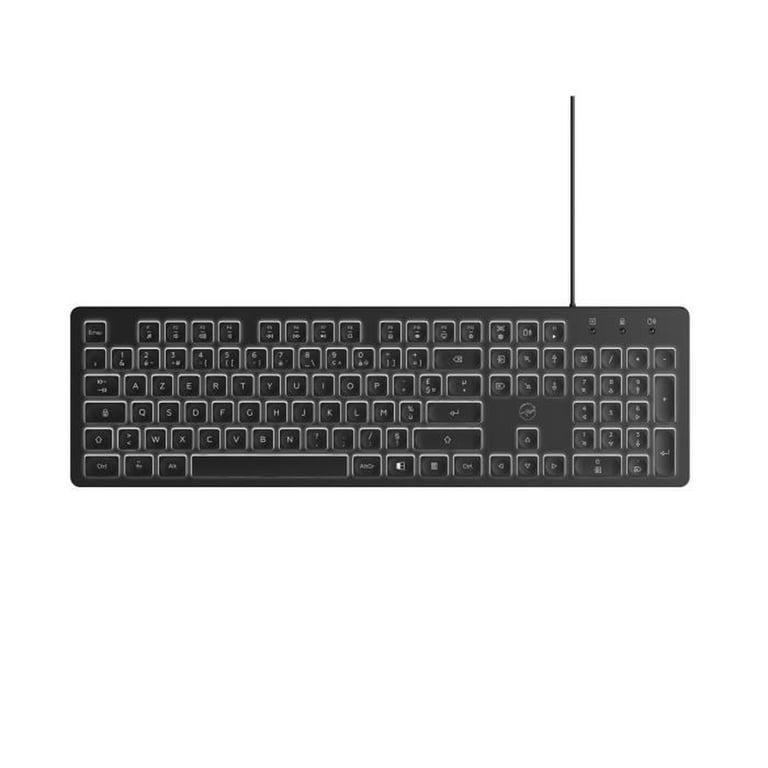 Clavier Filaire Mobility Lab Illuminated Keyboard – Rétroéclairé LED, AZERTY - vue 3