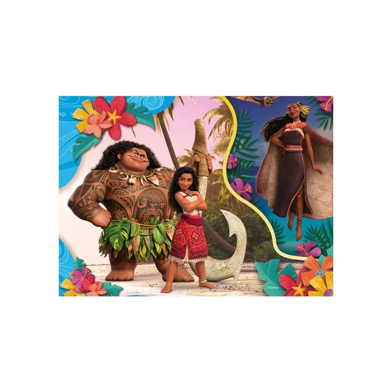 LISCIANIGIOCHI Vaiana 2 4 x 48 pièces Dès - vue 3