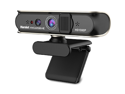 Hamlet HWCAM1080-HE cámara web 2 MP 1920 x 1080 Pixeles USB 2.0 Negro