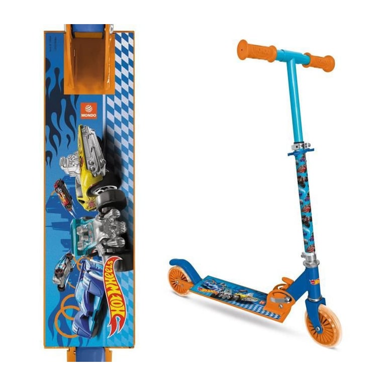 MONDO Trottinette / Patinette 2 roues pliable Hot Wheels - vue 2