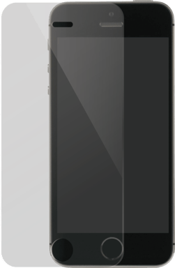 Protector de pantalla de cristal templado premium para Apple iPhone 5/5s/5c/SE, Transparente