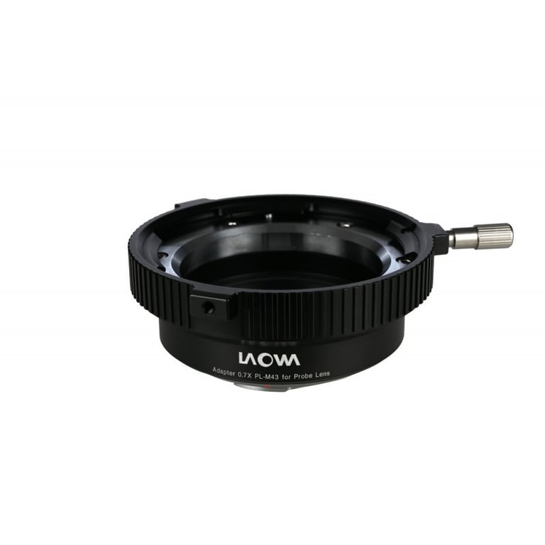 Bague d'adaptation réducteur de focale 0.7x Laowa pour objectif Probe monture PL sur boiter monture Micro 43 - vue 2