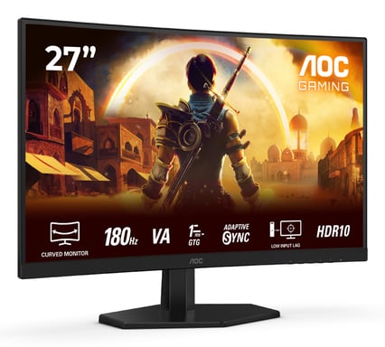 AOC G4 C27G42E écran plat de PC 68,6 cm (27'') 1920 x 1080 pixels Full HD LED Noir, Rouge