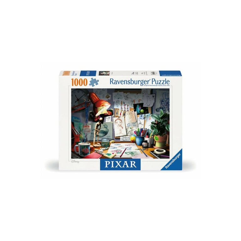 Puzzle 1000 pièces : Le bureau de 'artiste Ravensburger France - vue 2