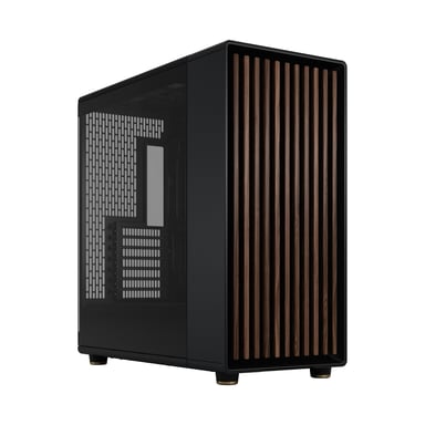 Fractal Design North XL Bureau Noir, Charbon de bois