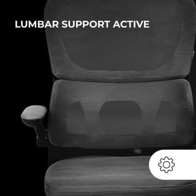 MARS GAMING Fauteuil ergonomique MGC-Ergo Pro (Noir)