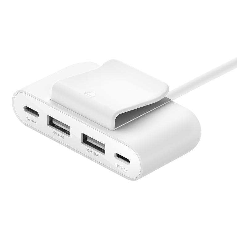 Belkin Hub de charge avec 4 ports USB C et USB A pour voiture - vue 6