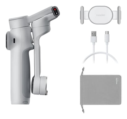 Insta360 Flow 2 Pro Stabilisateur de caméra de smartphone Blanc