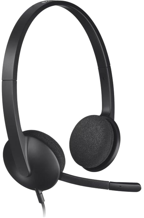 LOGITECH - Casque filaire USB Stereo H340 - Noir