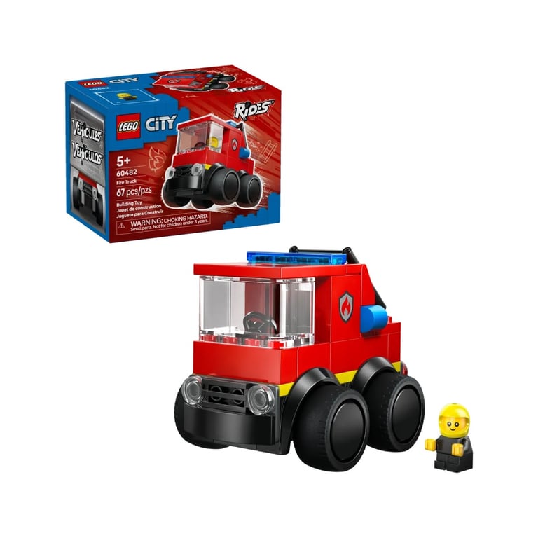 LEGO City Camion de pompiers 60482 - vue 3