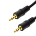 Cable de audio Jack 3,5 mm Auxiliar Sonido estéreo 5m LinQ - Negro