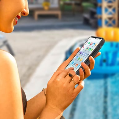 Coque Samsung Galaxy S20 Bi-matière Waterproof 2m Film Écran Redpepper Noir