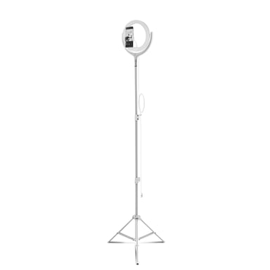Ring Light Fonction Lampe de Salon Rotatif Trépied Extensible Mobile 4smarts