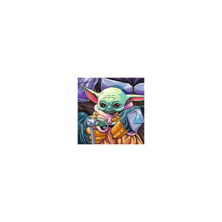 Puzzle Star Wars Baby Yoda 3x49 pièces - vue 4