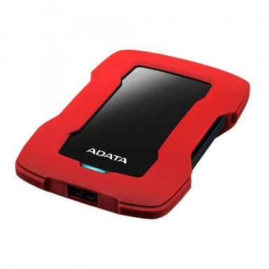 Adata Disque Dur HD330 2 To HDD 2.5" USB 3.2 Gen 1 Antichoc Rouge - vue 4