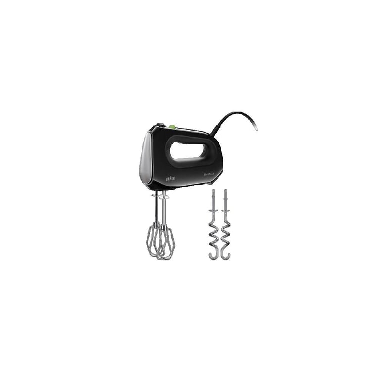 Batteur à main Braun HM 2110 BK 4 vitesses Turbo Crochet à pétrir - vue 2