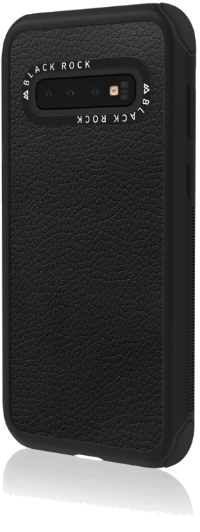 Coque de protection Robust Real Leather pour Samsung Galaxy S10, Noir
