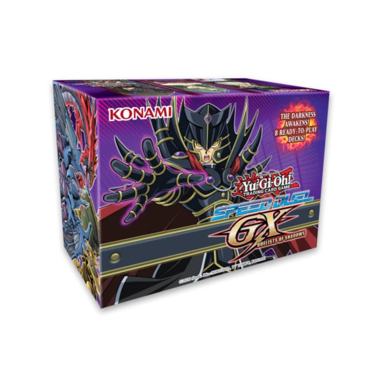 Coffret de 8 Decks Speed Duel GX Les Duellistes des Ombres Neuf