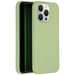 Accezz Coque Liquid Silicone avec MagSafe pour Apple iPhone 15 Pro Max - Vert