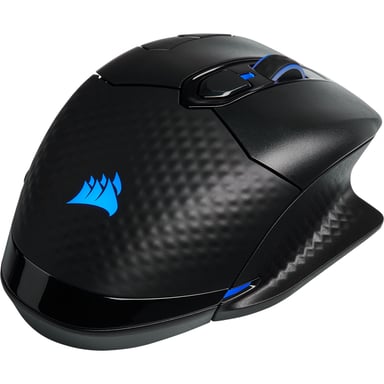 Corsair DARK CORE RGB PRO Ratón inalámbrico RF diestro + Bluetooth + USB Tipo-A Óptico 18000 PPP