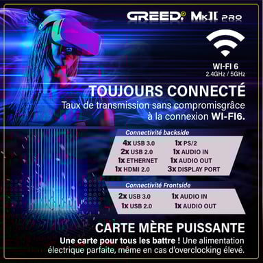 MK2 Pro - PC Gamer - Intel Core i7 12700F - Nvidia RTX 5070 - Rapide Bureau PC Gaming - 32 GO RAM DDR4 - Watercool - 1 TO SSD - Ordinateur avec WiFi + Windows 11 Pro