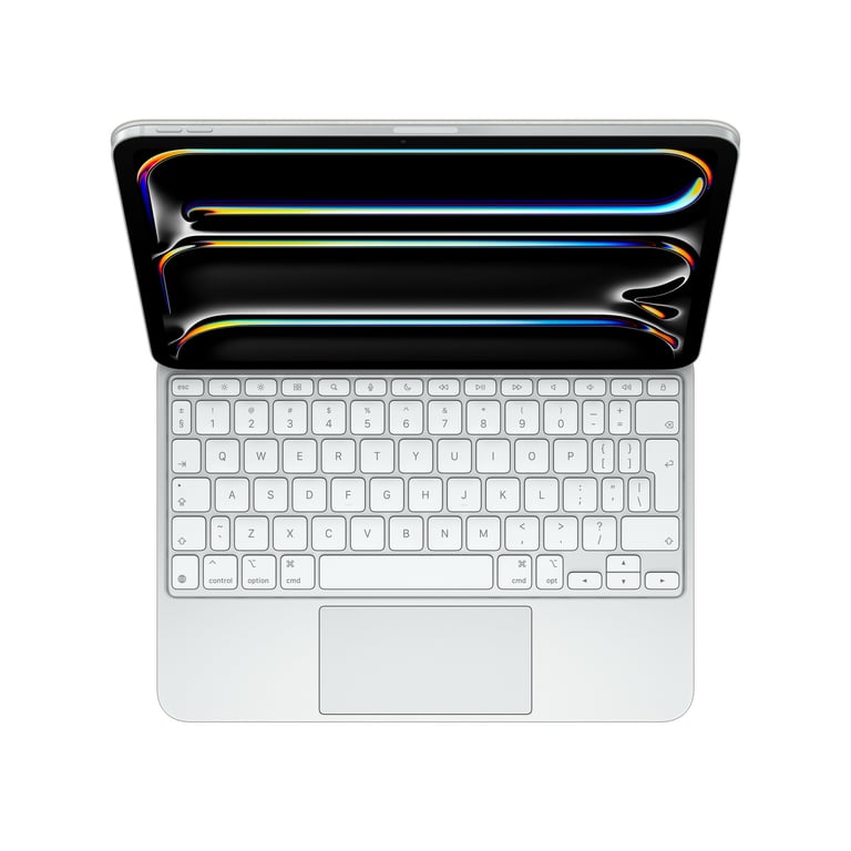 Clavier Apple Magic Keyboard MWR03Z/A – Avec Trackpad, QWERTY, Aluminium - vue 2