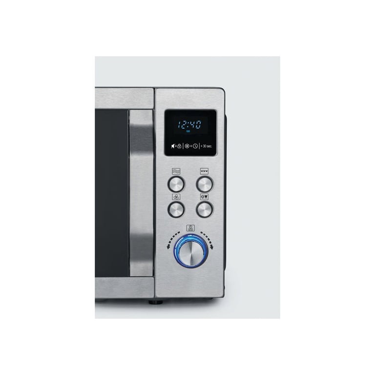 Micro-ondes combiné Severin MW 7774 3-en-1 avec grill et air chaud 25 L 900 W Inox - Neuf