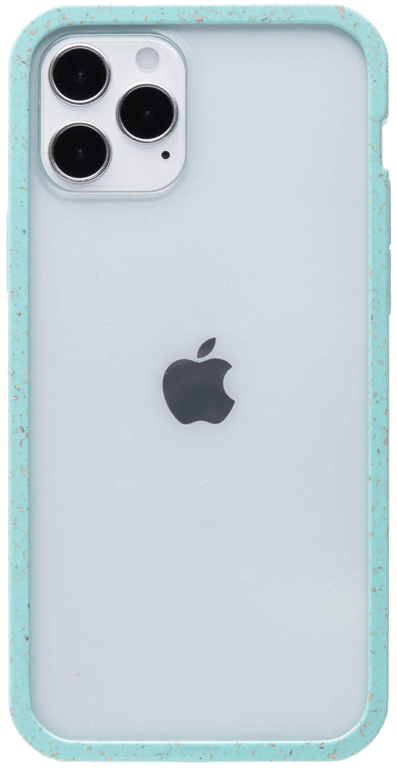 Pela Case Clear Eco-Friendly Case, iPhone 12/12 Pro, Bleu