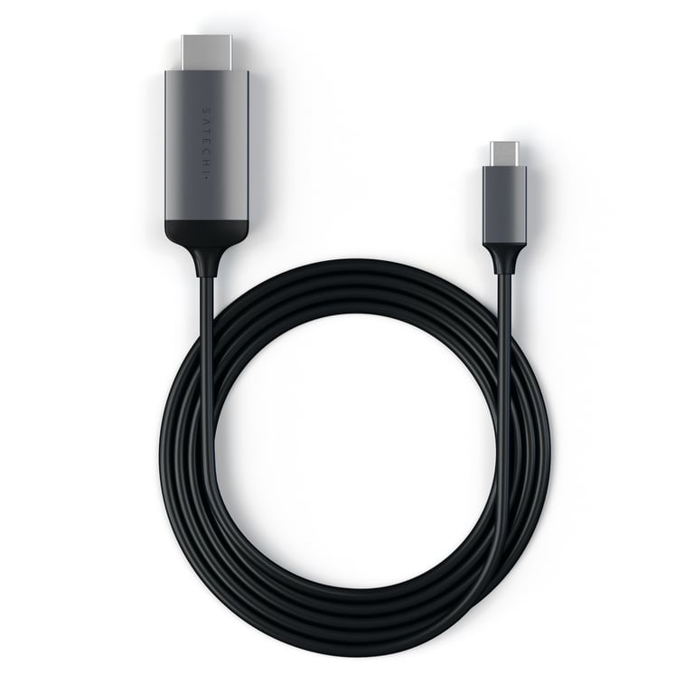 Adaptateur Satechi Câble USB Type C vers HDMI 4K 60Hz 1.8M - vue 4
