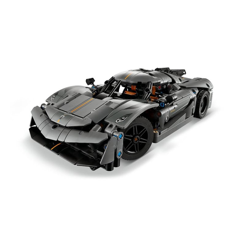 LEGO Technic 42173 : Hypercar Koenigsegg Jesko Absolut Grise - Construction de Luxe - Neuf