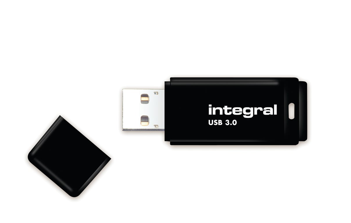 Integral INFD32GBBLK3.0 lecteur USB flash 32 Go USB Type-A 3.2 Gen 1 (3.1 Gen 1) Noir - Neuf