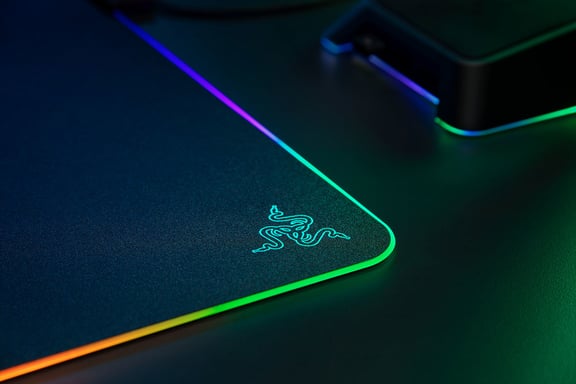Razer Firefly V2 Alfombrilla de ratón para juegos Negro