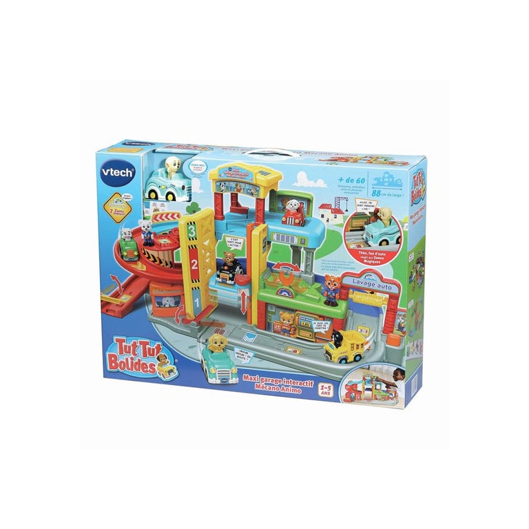 VTECH TUT TUT BOLIDES MAXI GARAGE INTERACTIF MÉCANO ANIMO +THÉO FAN DAUTO - vue 4