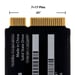 CoreParts MS-SSD-256GB-STICK-02 drives allo stato solido (256GB SSD for Apple - Original Used, Good Condition - A1465 A1466 Mid2012 - Warranty: 12M)