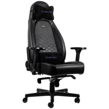 noblechairs ICON Siège rembourré Dossier rembourré Noir / Bleu