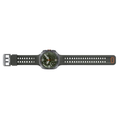 Galaxy Watch Ultra2 (2026) GPS+Cellular, Boitier de 47 mm en Argent Titane avec Bracelet Vert