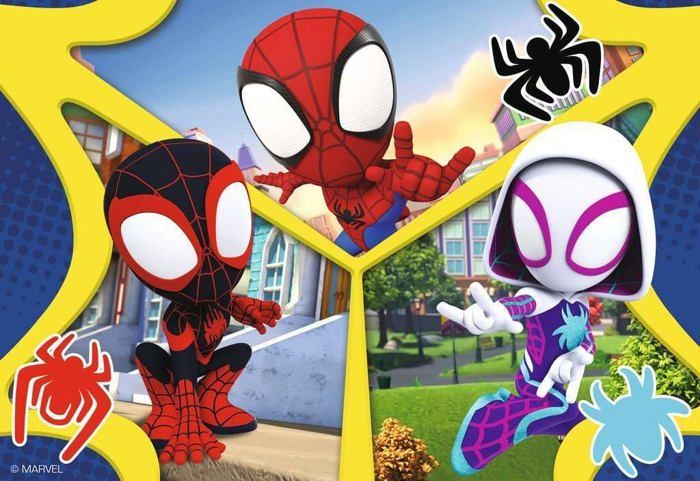 Puzzles 2 x 24 pièces : Spidey et compagnie Ravensburger France - vue 9